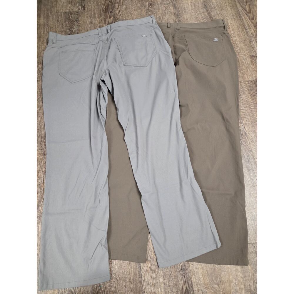 L.L. Bean VentureStretch Five-Pocket Pants Standard Fit Straight Leg 38x29 Lot 2